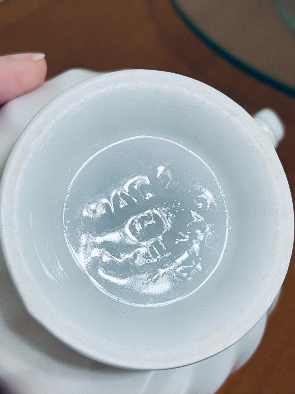 Johnson Brothers Regency Snowhite Patten Earthenware Creamer Swirl Made England - Picture 7 of 12